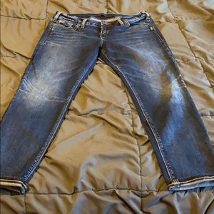Silver jeans suki skinny size 33X29